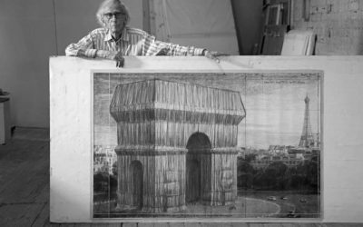 Arco do Triunfo é embrulhado com tecido – Christo e Jeanne-Claude