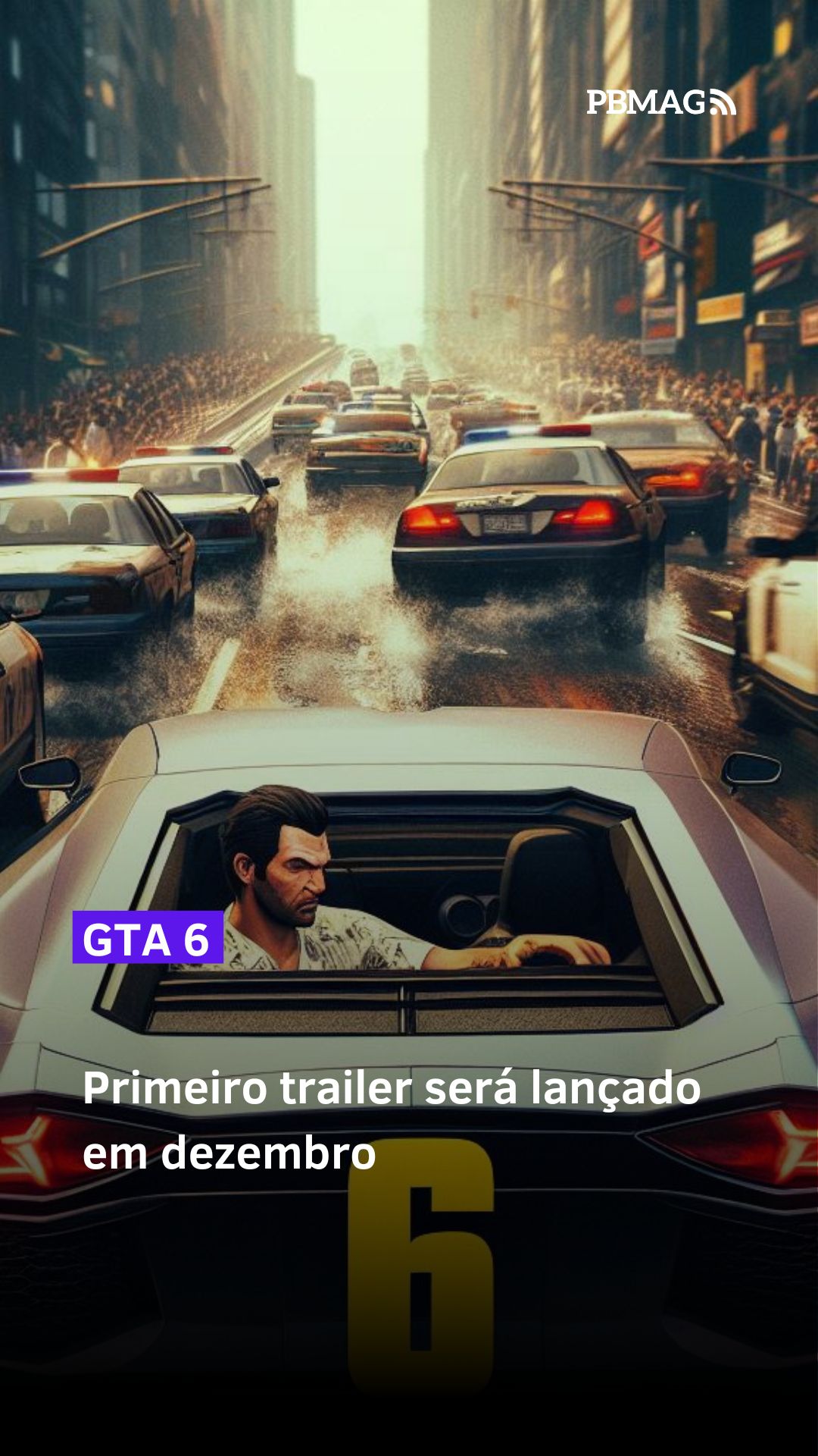 GTA VI é confirmado, primeiro trailer será lançado em dezembro