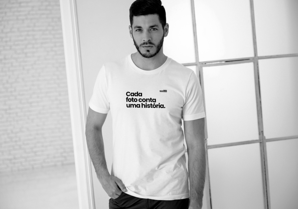 Camisetas que representam seu estilo de vida. Frases verdadeiras (quase sempre) sobre fotografia, com uma pitada de humor e selo de qualidade Reserva INK.