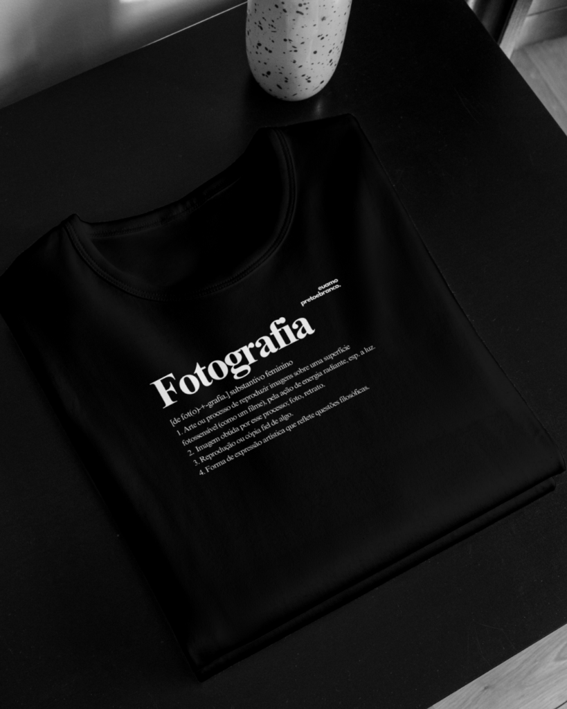 Camiseta Definição Fotografia