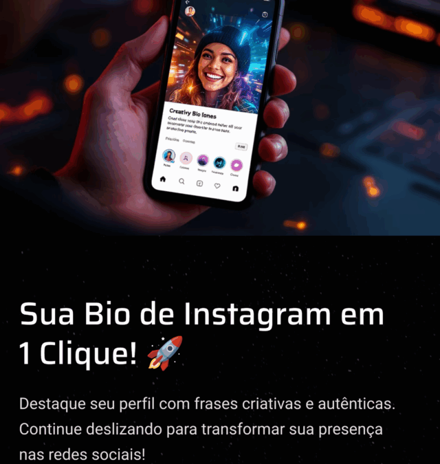Gerador de Bio para Instagram