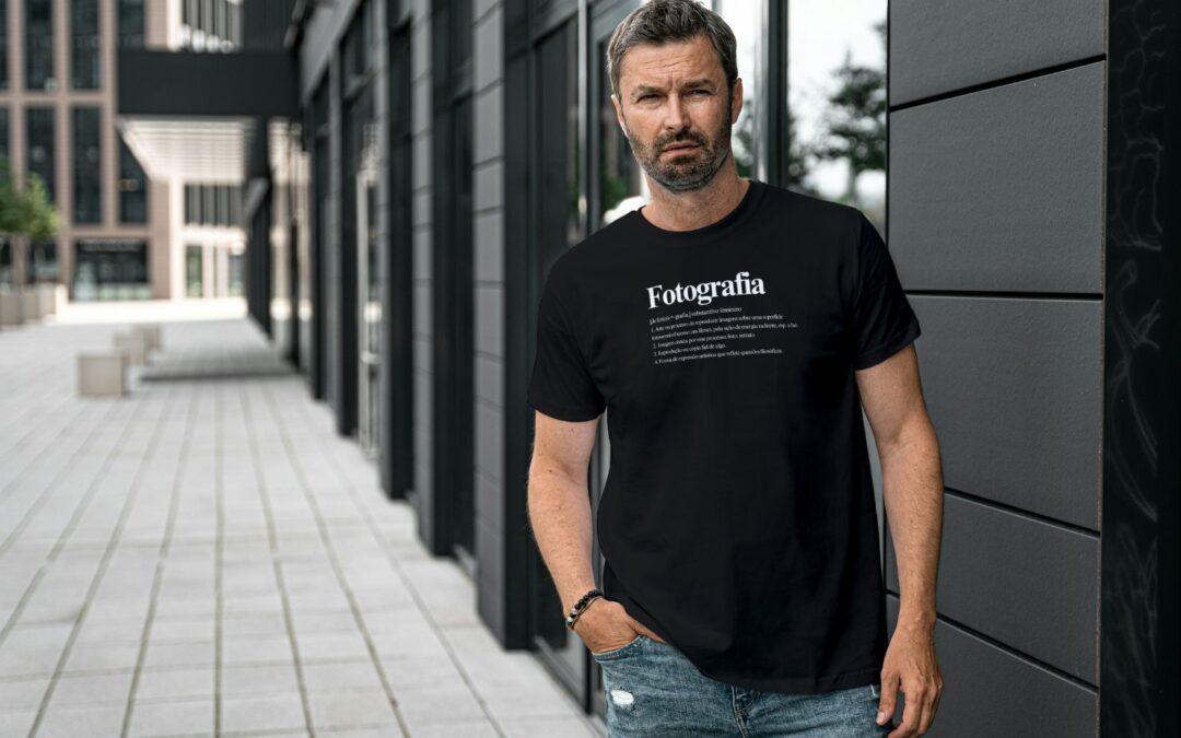 Camiseta Fotografia: Vista o que Você Enxerga com a Alma